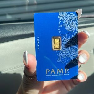 Pamp 1 gram gold bar